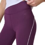 Womens leggings 4F CAS F260 burgundy 4FWSS26TTIGF260 60S - Image 4