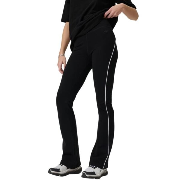 Womens leggings 4F CAS F260 deep black 4FWSS26TTIGF260 20S