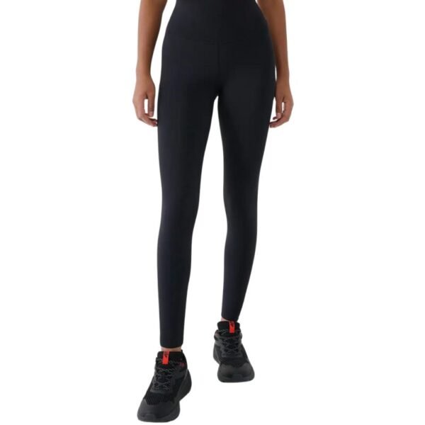Womens leggings 4F FNK F418 deep black 4FWSS26TFTIF418 20S