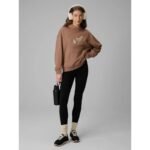 Womens loose sweatshirt with hood 4F 4FRSS26TSWSF2836-83S - Image 4