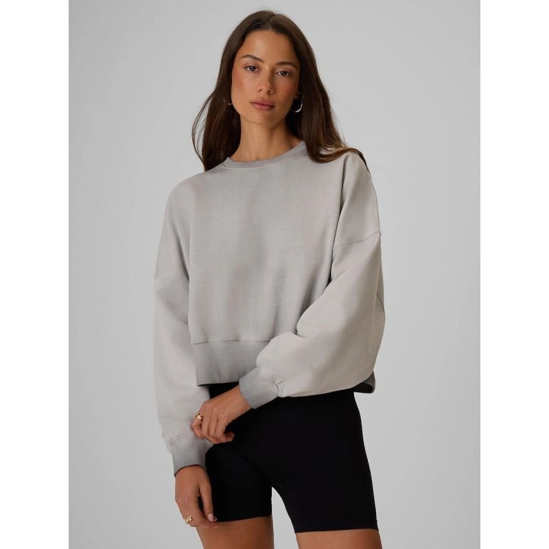 lupin-wear-ca-women-s-loose-sweatshirt-without-hood-4f-4frss26tswsf2991-26s-2974491 Womens loose sweatshirt without hood 4F 4FRSS26TSWSF2991-26S - Image 1