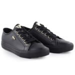 Womens low-top sneakers, eco-leather, white, Big Star RR274749 - Image 3