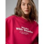 Womens oversize sweatshirt without hood 4F 4FRSS26TSWSF2993-53S - Image 5