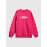 Womens oversize sweatshirt without hood 4F 4FRSS26TSWSF2993-53S - Image 7