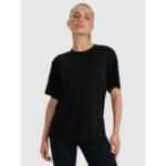 Womens oversize T-shirt with modal 4F 4FRAW25TTSHF3408-20S - Image 3
