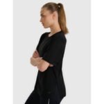 Womens oversize T-shirt with modal 4F 4FRAW25TTSHF3408-20S - Image 4