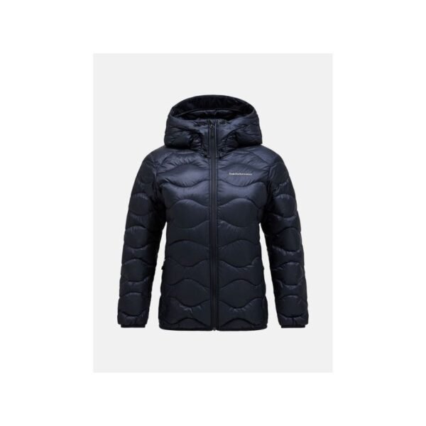 Womens Peak Performance Helium Down Hood Jacket size XL - black