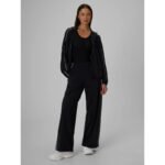 Womens quick-drying wide-leg trousers 4F 4FRSS26TTROF1966-20S