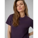 Womens regular plain T-shirt 4F 4FRAW25TTSHF3625-50S - Image 4