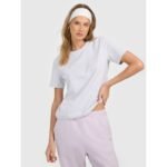 Womens regular plain T-shirt 4F 4FRMM00TTSHF3617-27M