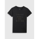 Womens regular printed T-shirt 4F 4FRSS25TTSHF3162-20S - Image 5