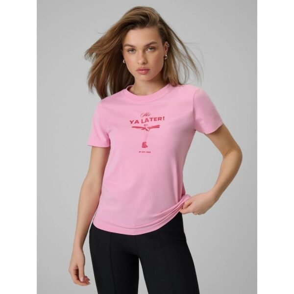 Womens regular printed T-shirt 4F 4FRSS26TTSHF3448-56S