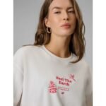 Womens regular printed T-shirt 4F 4FRSS26TTSHF3704-11S - Image 4
