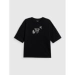 Womens regular printed T-shirt 4F 4FRSS26TTSHF3704-20S - Image 5