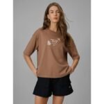 Womens regular printed T-shirt 4F 4FRSS26TTSHF3704-83S