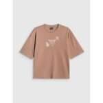 Womens regular printed T-shirt 4F 4FRSS26TTSHF3704-83S - Image 5
