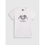 Womens regular printed T-shirt 4F 4FRSS26TTSHF4019-10S