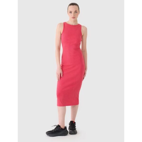 Womens ribbed knit dress 4F 4FRSS25TDREF180-54S