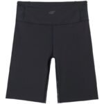 Womens short leggings 4F FNK F048 deep black 4FWAW25TFSTF048 20S - Image 2