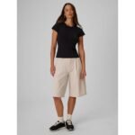 Womens slim plain T-shirt 4F 4FRSS26TTSHF4520-20S - Image 3