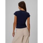 Womens slim plain T-shirt 4F 4FRSS26TTSHF4520-31S - Image 2