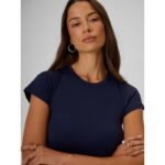 Womens slim plain T-shirt 4F 4FRSS26TTSHF4520-31S - Image 4