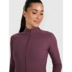 Womens slim quick-drying training sweatshirt 4F 4FRAW25TFSWF0808-81S - Image 4