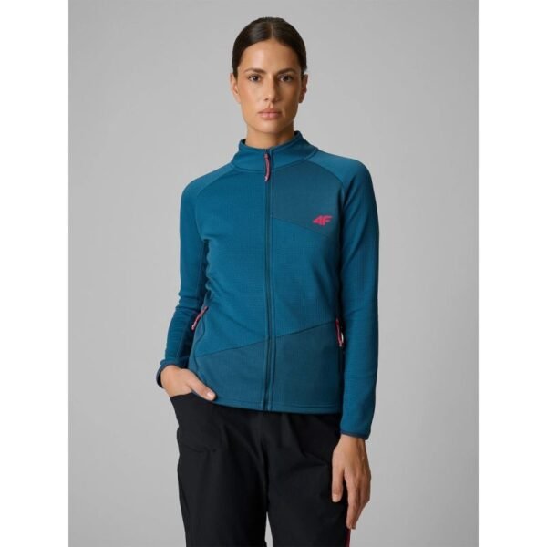 Womens slim trekking sweatshirt without hood 4F 4FRSS26TFSWF0986-46S