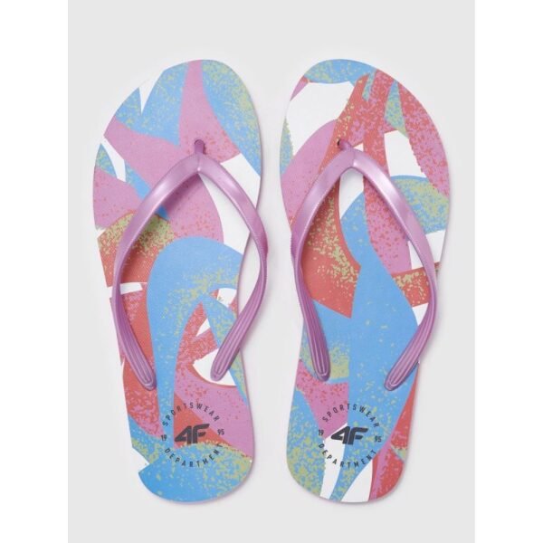 Womens summer flip-flops 4F 4FRMM00FFLIF138-90A
