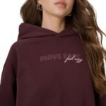 Womens sweatshirt 4F F2175 dark brown 4FWSS26TSWSF2175 80S - Image 5