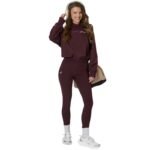 Womens sweatshirt 4F F2175 dark brown 4FWSS26TSWSF2175 80S - Image 8