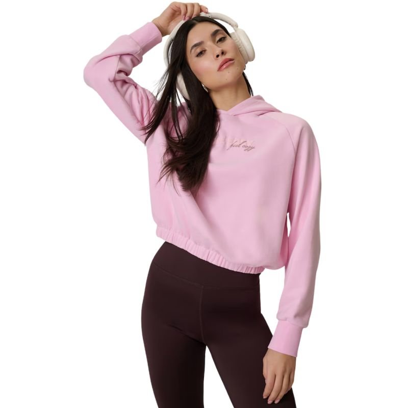 lupin-wear-ca-women-s-sweatshirt-4f-f2175-light-pink-4fwss26tswsf2175-56s-3139900 Womens sweatshirt 4F F2175 light pink 4FWSS26TSWSF2175 56S - Image 1