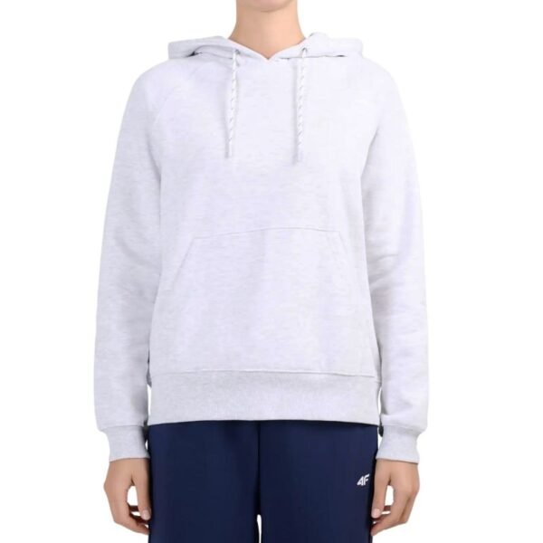 Womens sweatshirt 4F F2536 cool light gray melange 4FWMM00TSWSF2536 27M