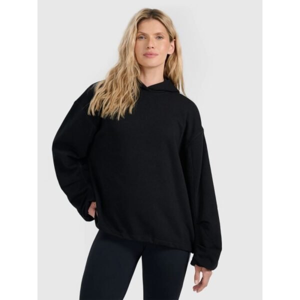 Womens sweatshirt with hood, open, 4F 4FRAW25TSWSF2462-20S