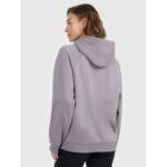 Womens sweatshirt with hood, open, 4F 4FRAW25TSWSF2775-25S - Image 2