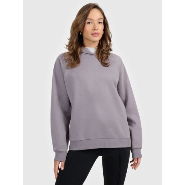 Womens sweatshirt with hood, open, 4F 4FRAW25TSWSF2775-25S