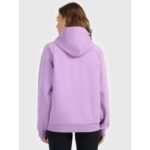 Womens sweatshirt with hood, open, 4F 4FRAW25TSWSF2775-52S - Image 2