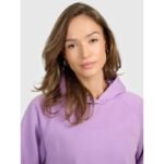 Womens sweatshirt with hood, open, 4F 4FRAW25TSWSF2775-52S - Image 4