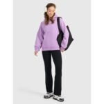 Womens sweatshirt with hood, open, 4F 4FRAW25TSWSF2775-52S - Image 6
