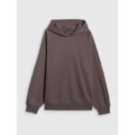 Womens sweatshirt with hood, open, 4F 4FRAW25TSWSF2775-82S - Image 7