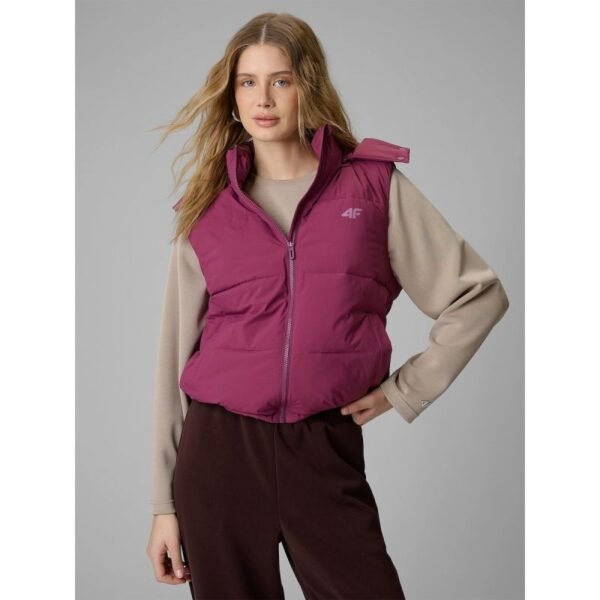 Womens synthetic-filled vest 4F 4FRSS26TVJAF415-60S
