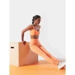 Womens training leggings made of recycled materials x Anna Lewandowska 4F