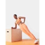Womens training leggings made of recycled materials x Anna Lewandowska 4F - Image 4