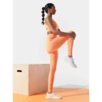 Womens training leggings made of recycled materials x Anna Lewandowska 4F - Image 5