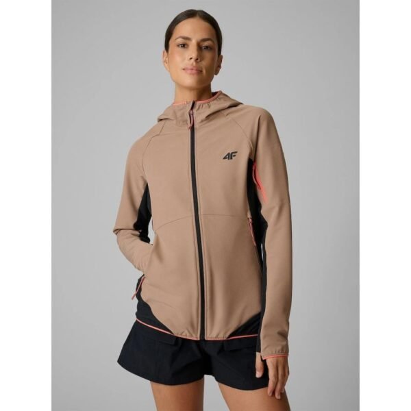 Womens windproof softshell jacket 4F 4FRSS26TSOFF645-83S
