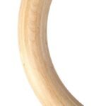 Wooden gymnastic rings with measuring tape HMS TX08 - Image 2