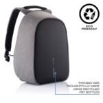 XD DESIGN ANTI-THEFT BACKPACK BOBBY HERO SMALL GRAY P/N: P705.702 - Image 8