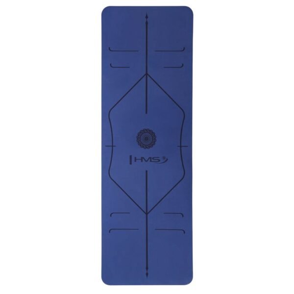 YM10 Dark Blue HMS TPE yoga mat