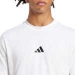 adidas Essentials 3-Stripes Single Jersey M JE6388 - Image 4
