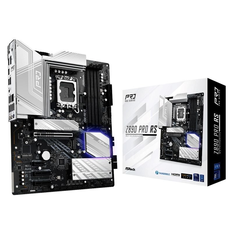 lupin-wear-ca-asrock-z890-pro-rs-motherboard-2340238 ASRock Z890 Pro RS Motherboard - Image 1